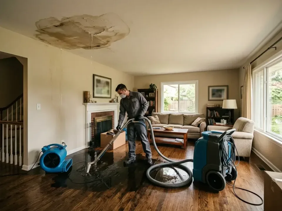 attic-pipe-burst-ceiling-drip-008 — frequently asked questions, Water Damage Restoration & Carpet Care in Etna, PA
